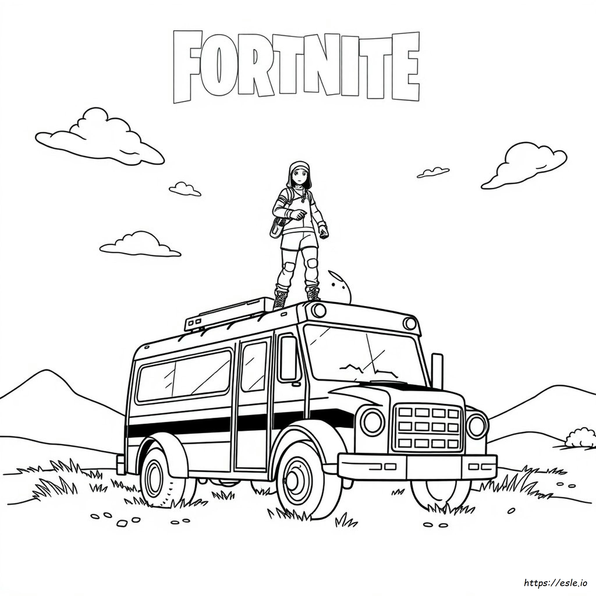 Fortnite Kapitel 3 Season 1 Ausmalbilder