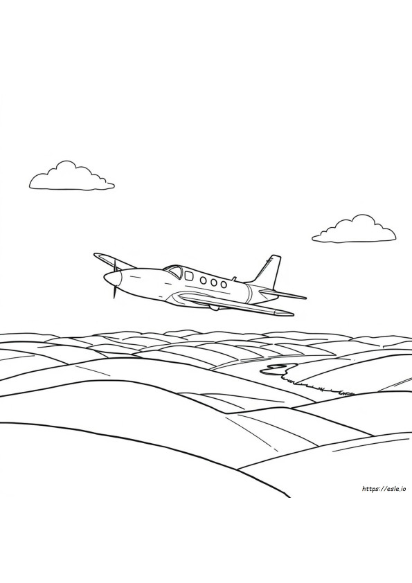 Aeroplane Images For Colouring