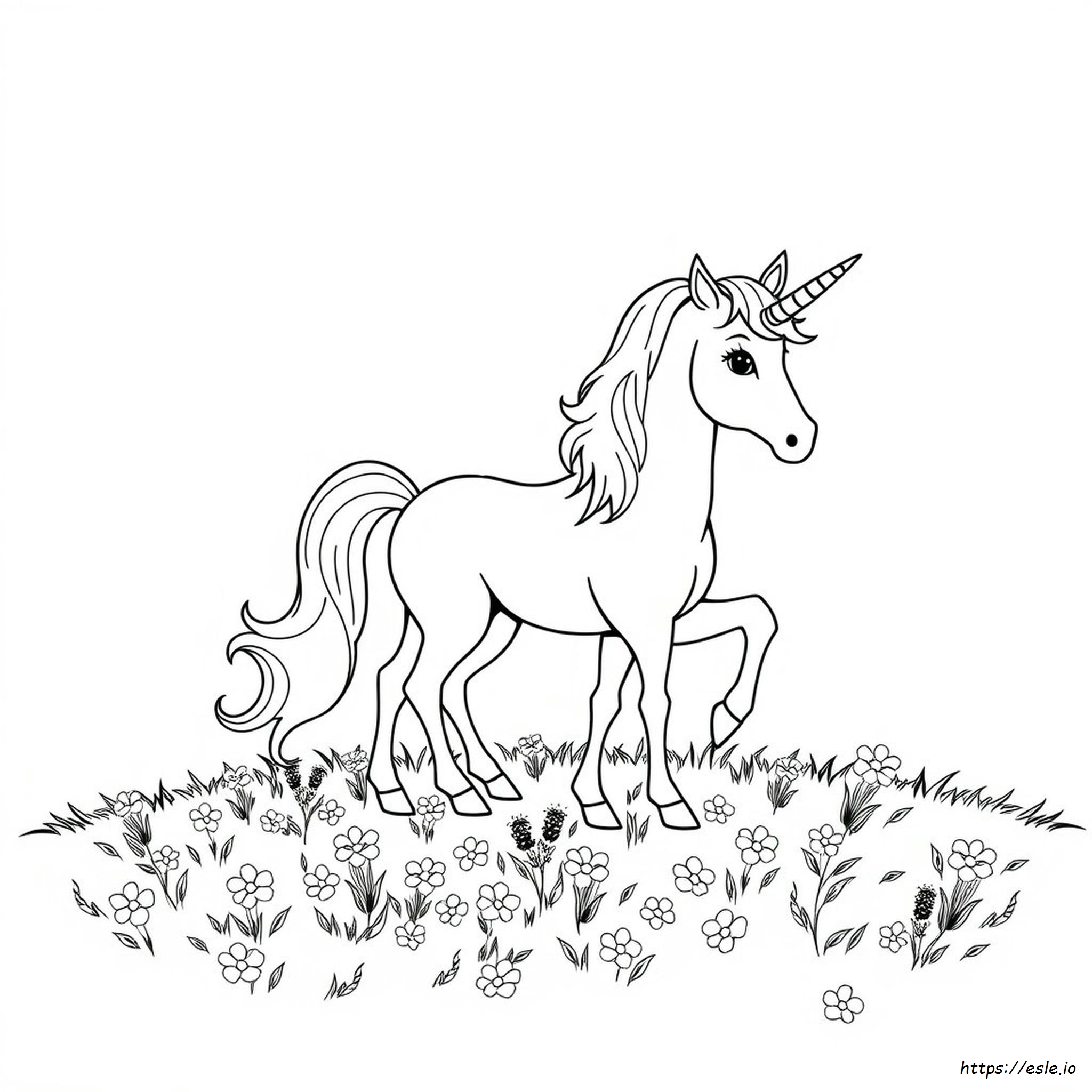 Inicorn Coloring Pages