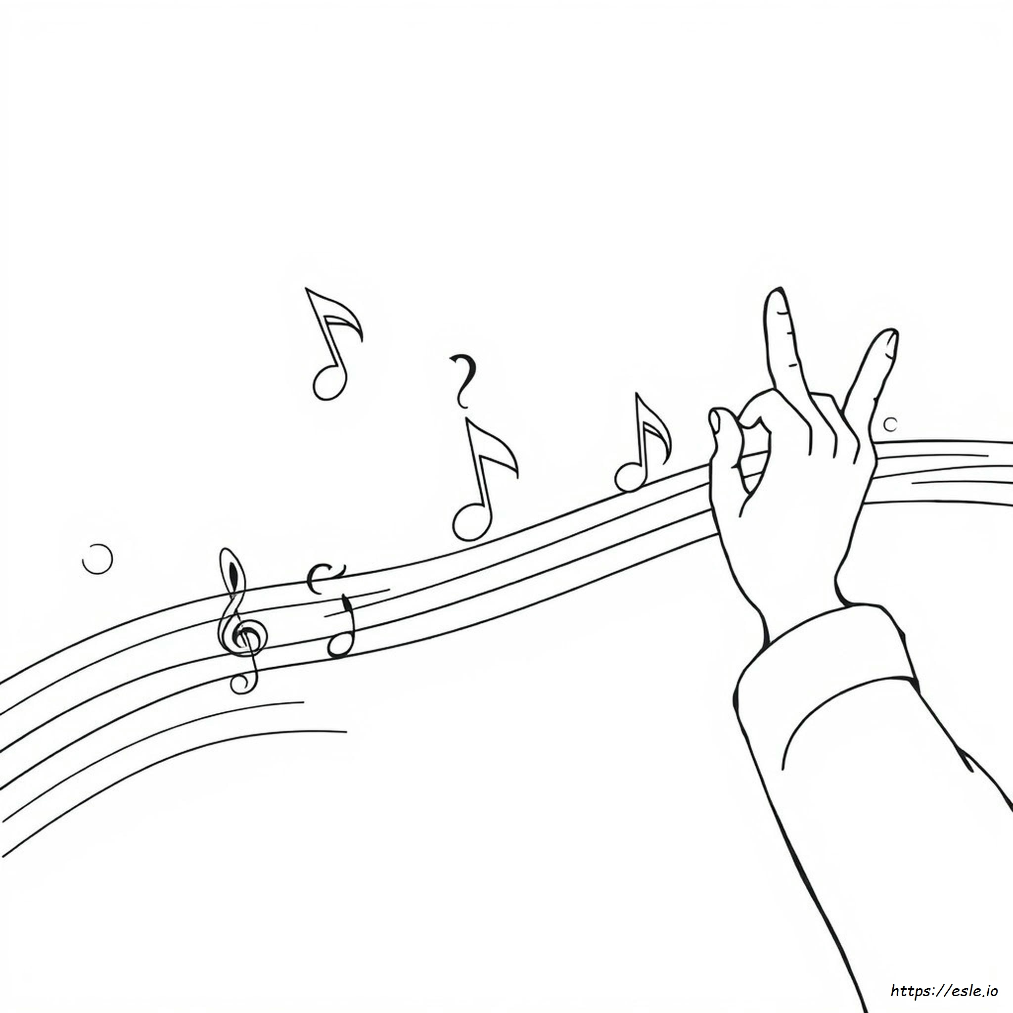 Notas Musicales Para Colorear Para Adultos