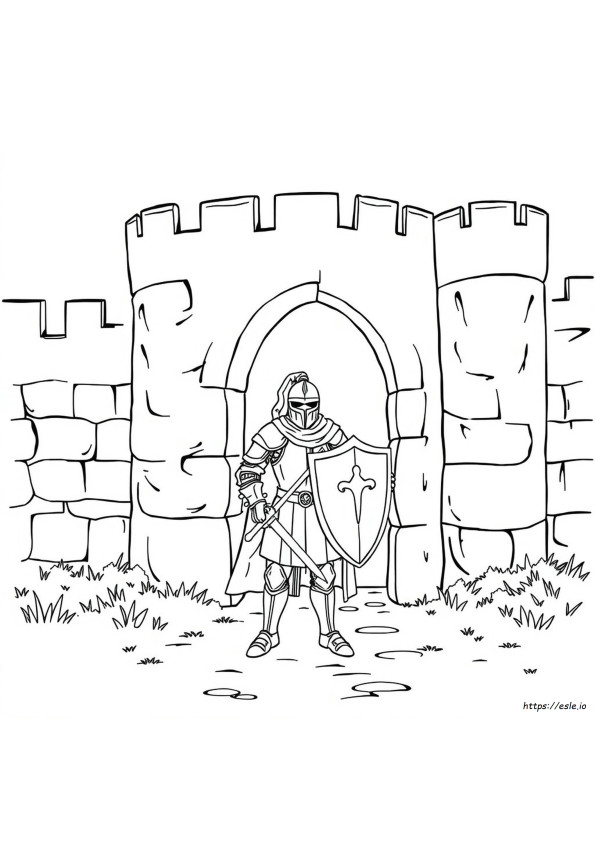 Disegni Da Colorare Dal Medioevo