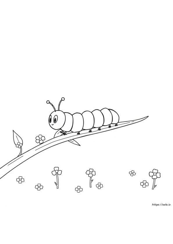Rups Om Te Kleuren