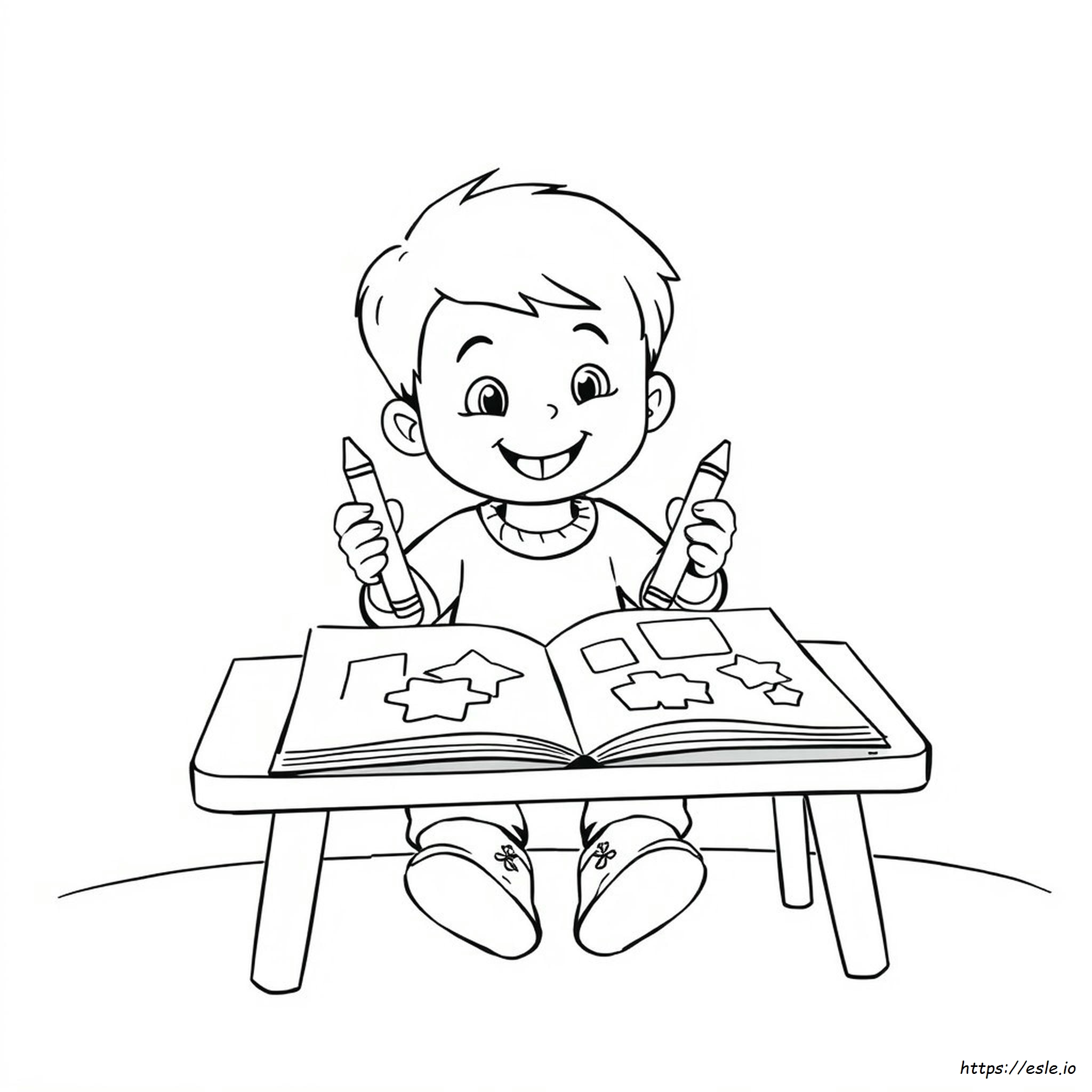 Free Colouring Pages For Kindergarten