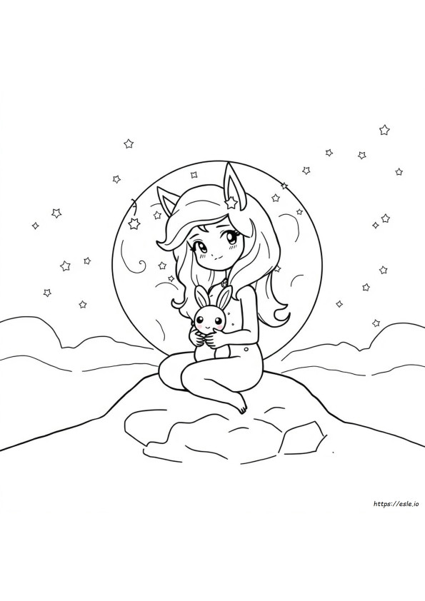 Luna Malbuch