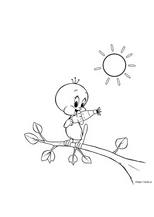 Coloring Pictures Of Tweety Bird