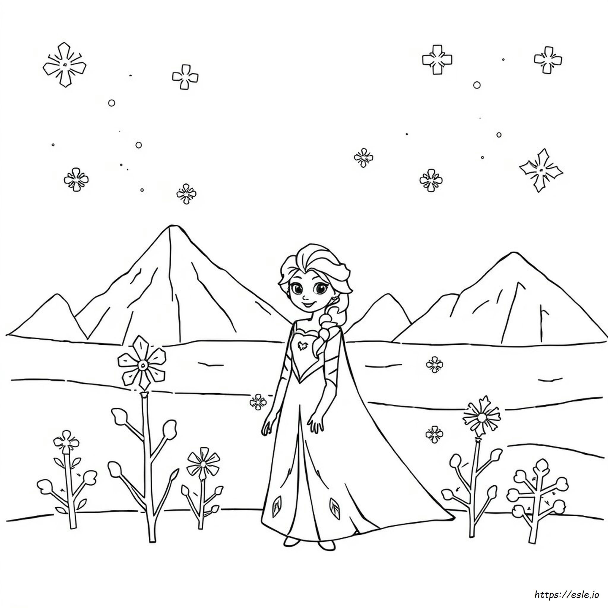 Disegni Da Colorare Di Frozen Carini