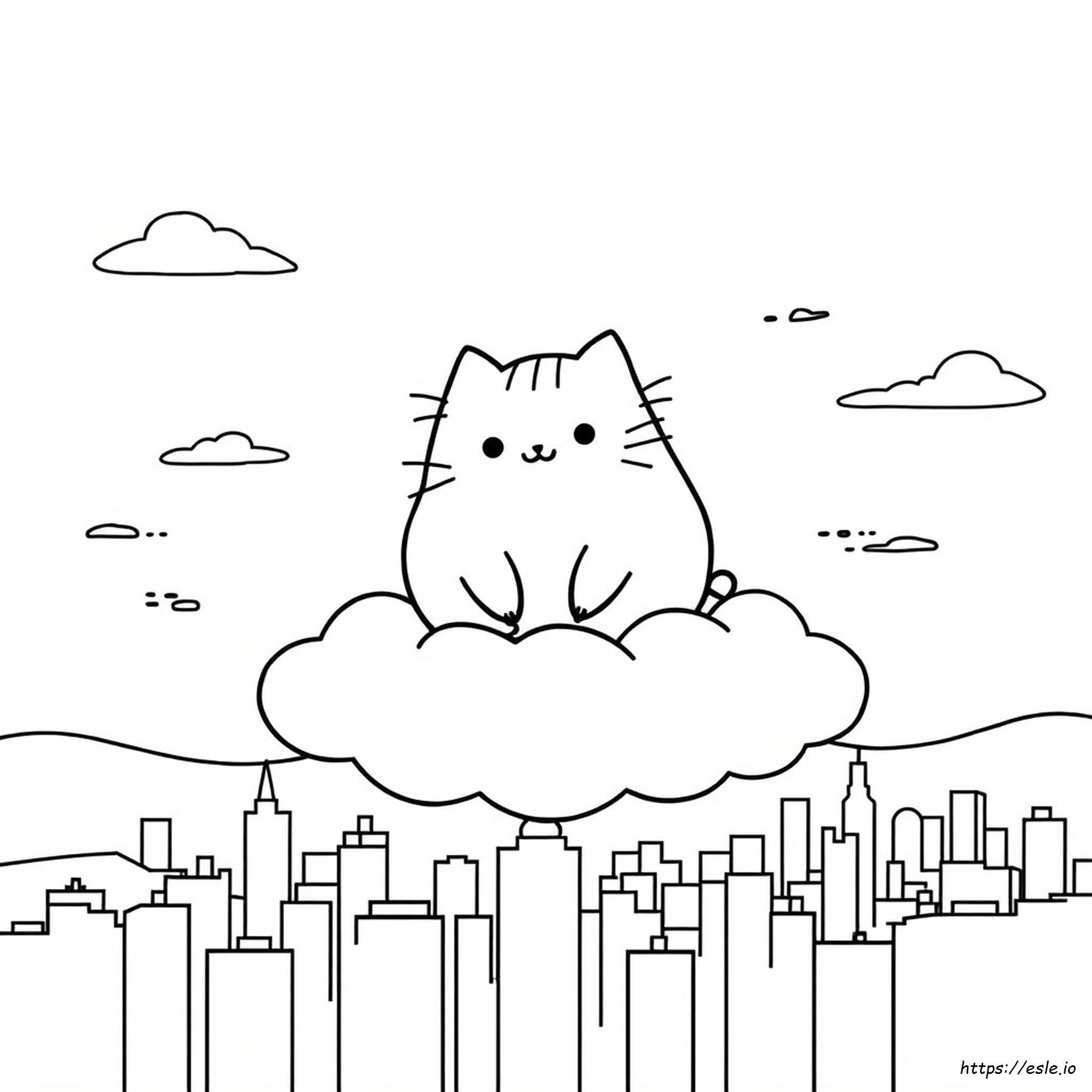 Immagini Da Colorare Di Pusheen