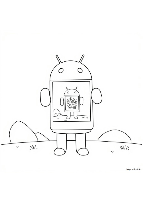 Bildschirmfarben-Inversion Android