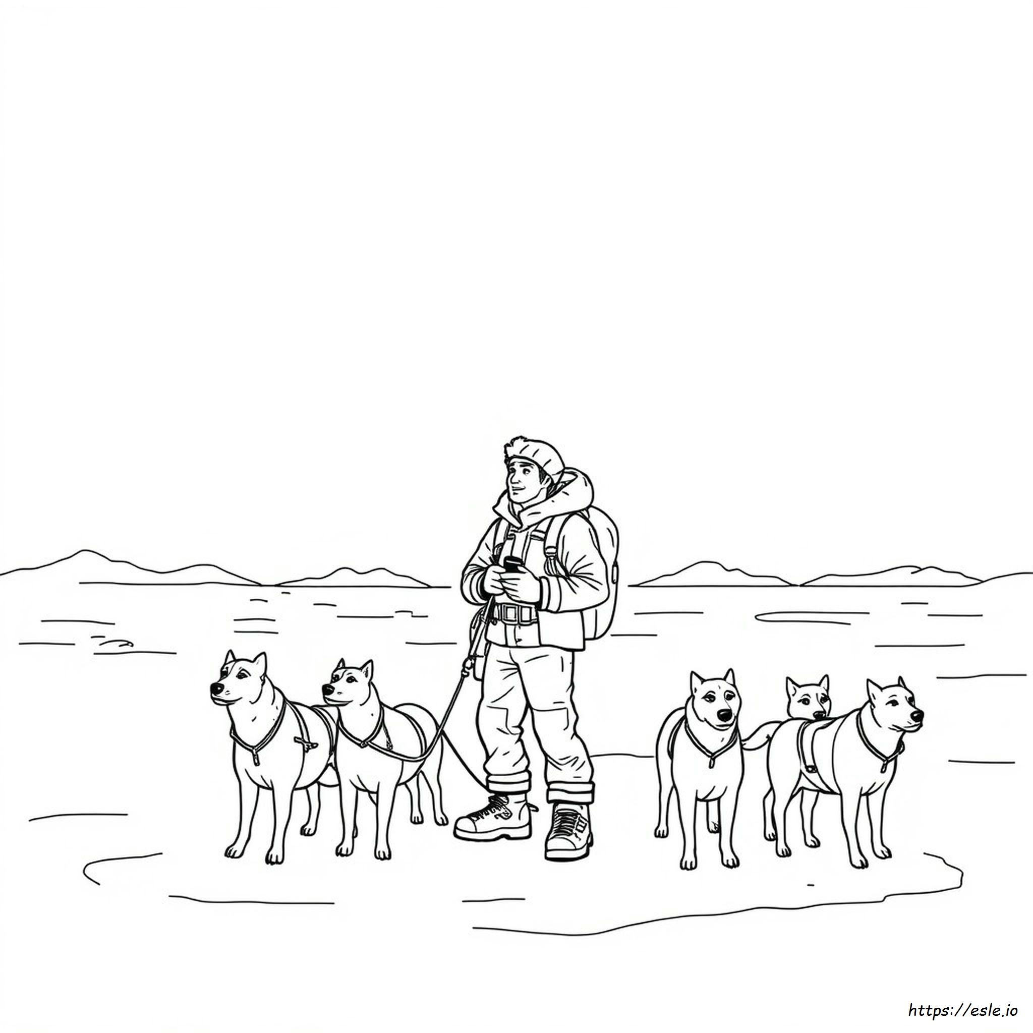 Matthew Henson Coloring Page