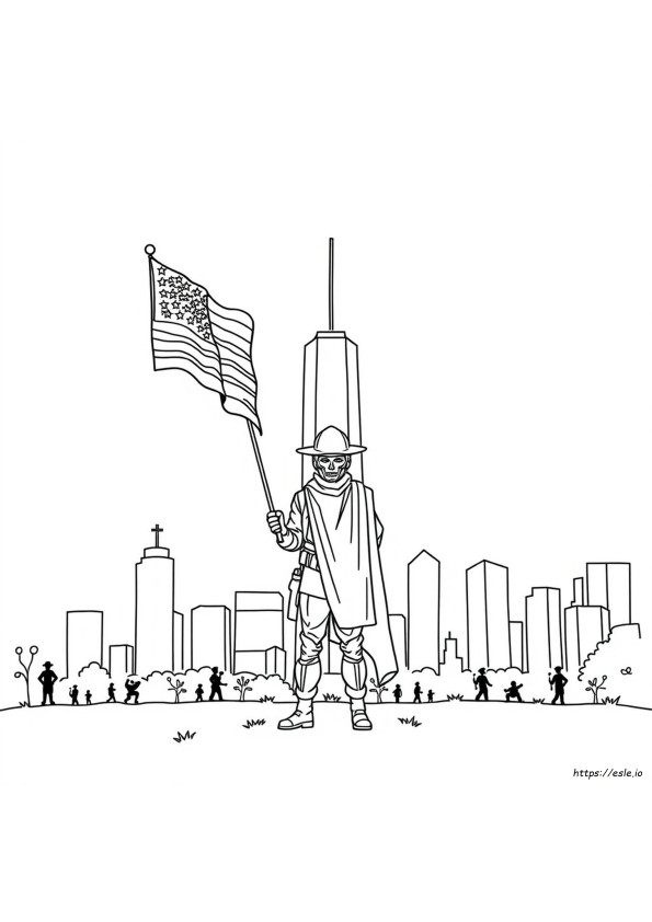 9/11 Coloring Pages Pdf