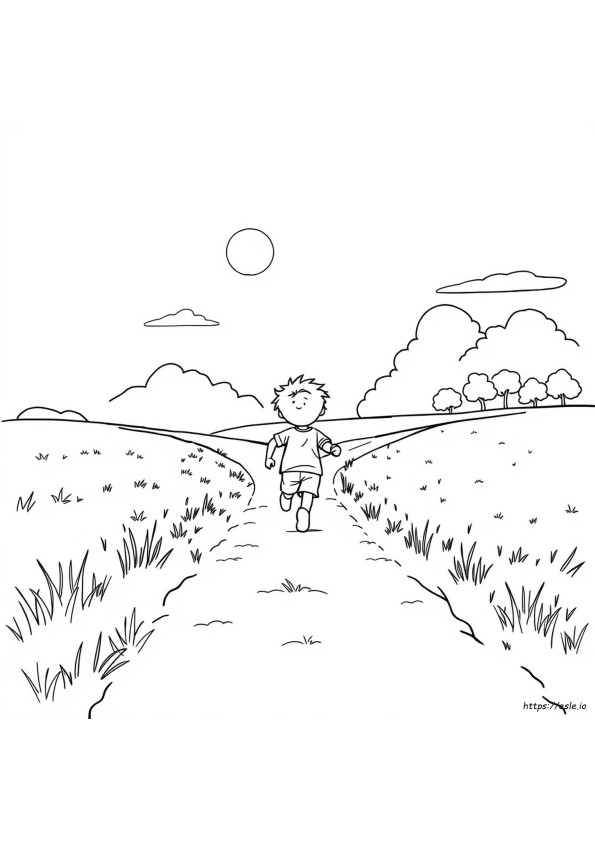 Dibujos Para Colorear De Correr