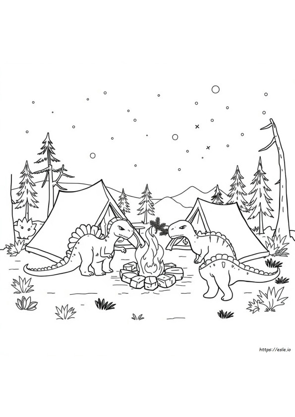Camp Cretaceous Kleurboek