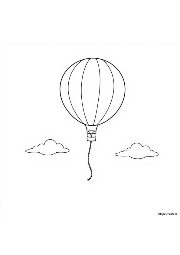 Balão Para Colorir