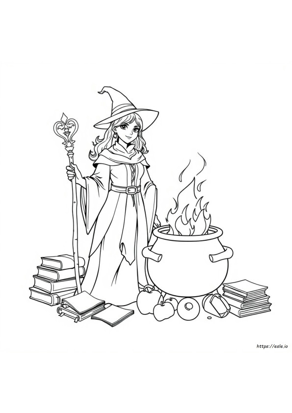Agatha Harkness Coloring Page