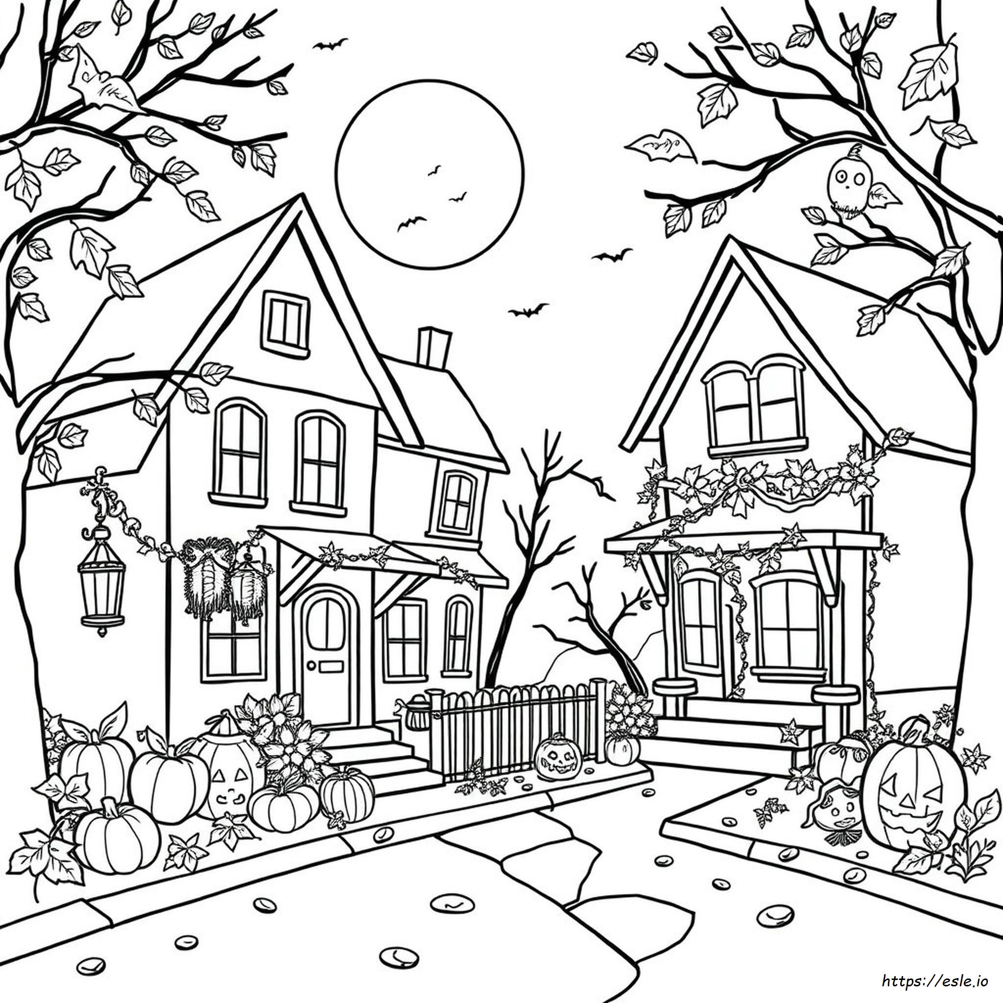 Halloween Coloring Pages For Preschool Printables