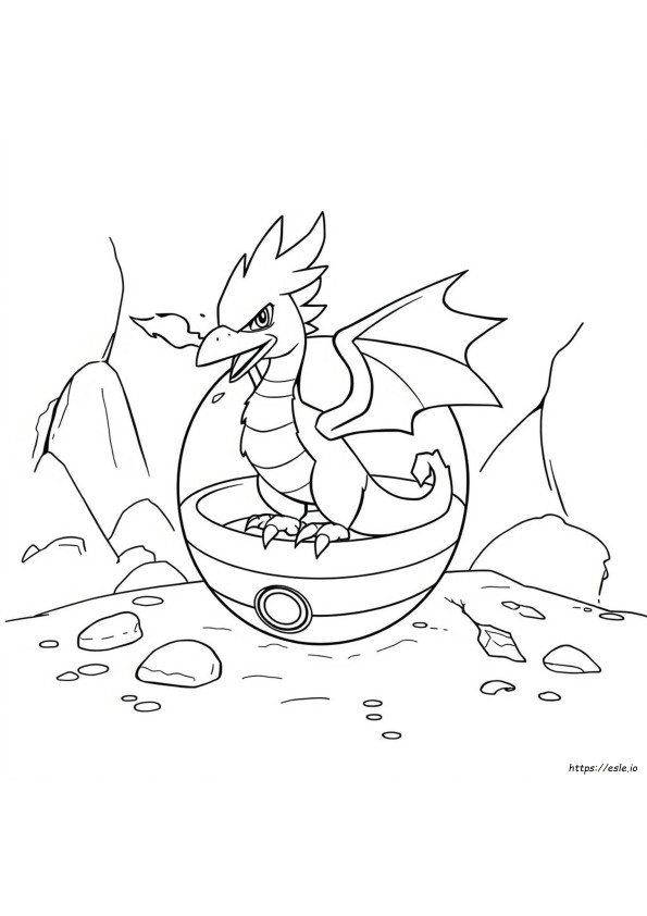 Coloriages De Pokémon De Type Dragon