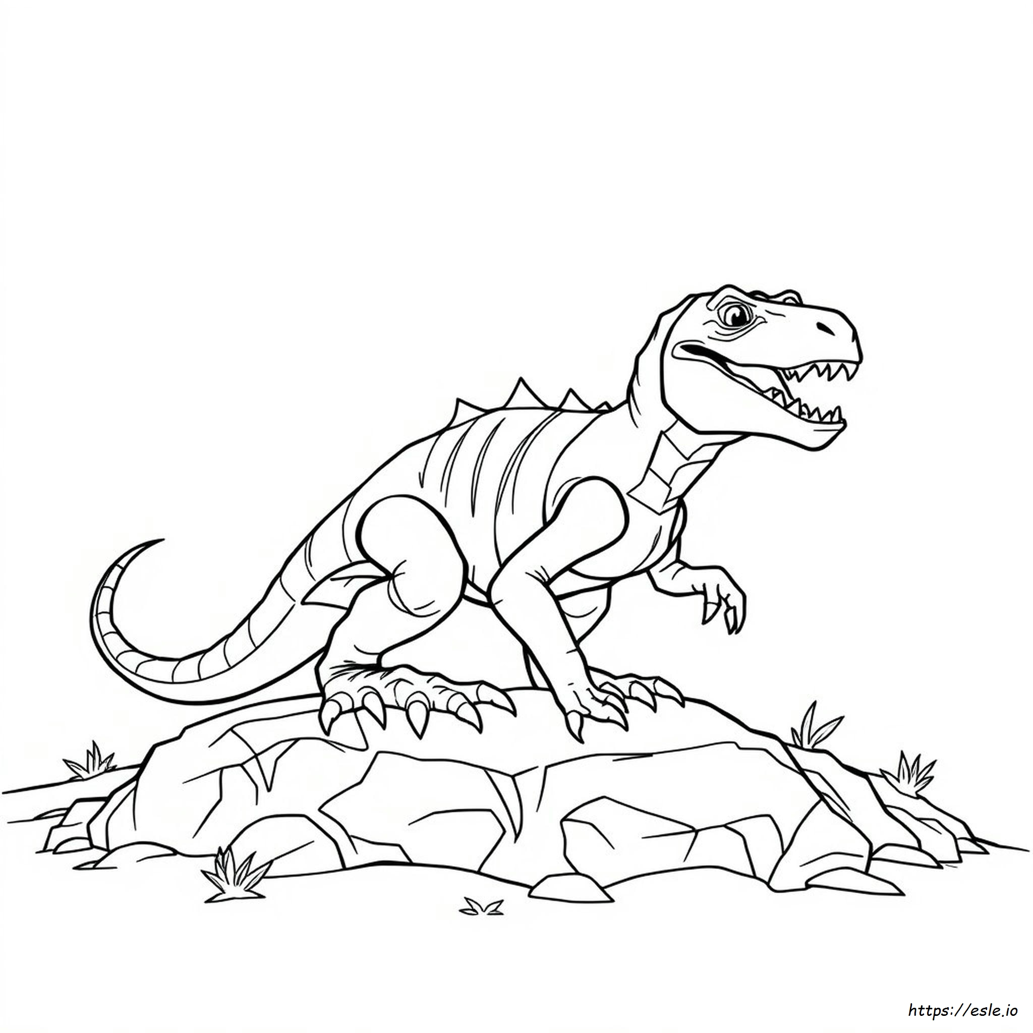 Kolorowanka Do Druku: Scorpius Rex