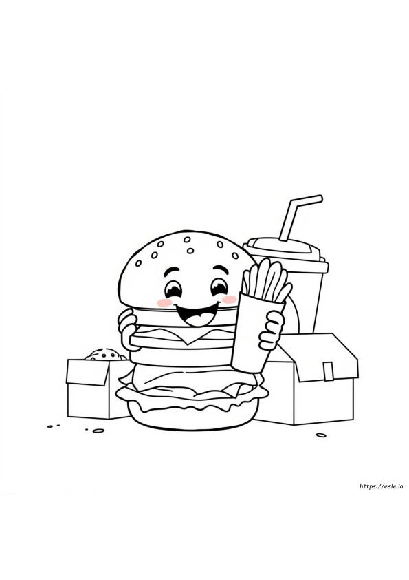 Happy Meal Ausmalbilder