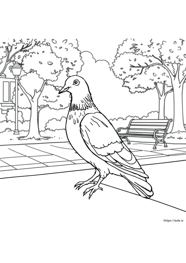 Pombo Para Colorir