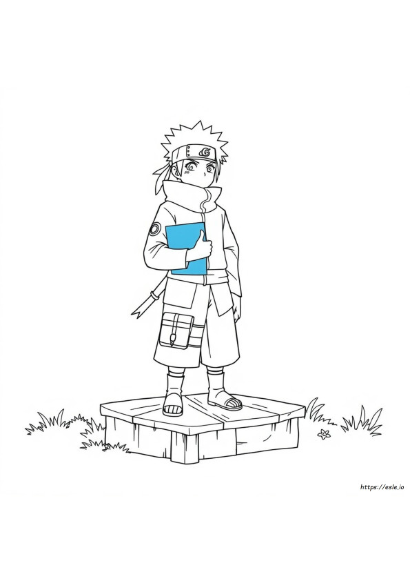 Hokage Minato Coloring Pages