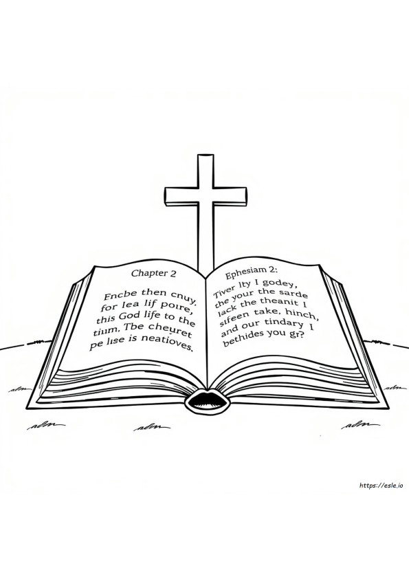 Ephesians 2 Coloring Page