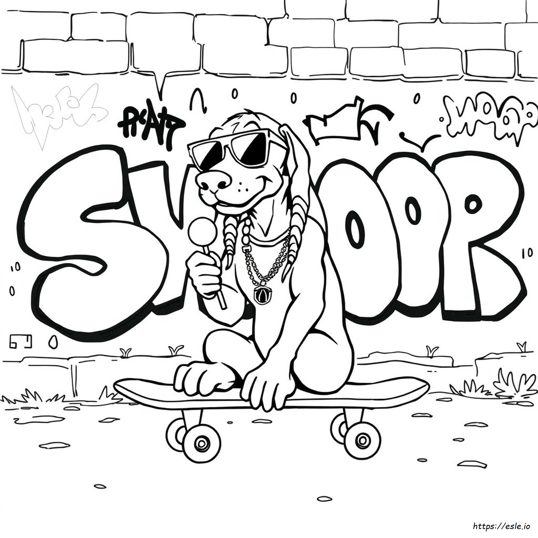 Snoop Dog Para Colorear