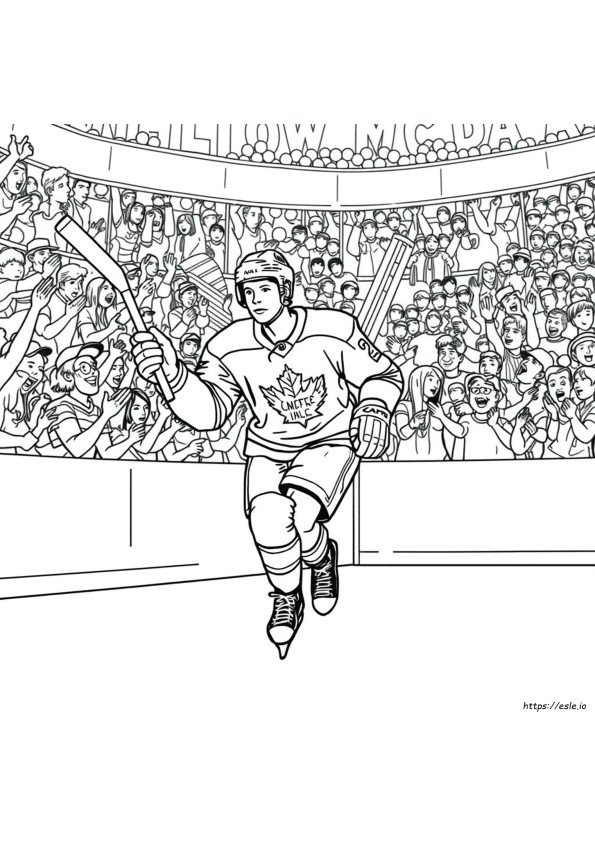 Nhl Connor Mcdavid Ausmalbilder