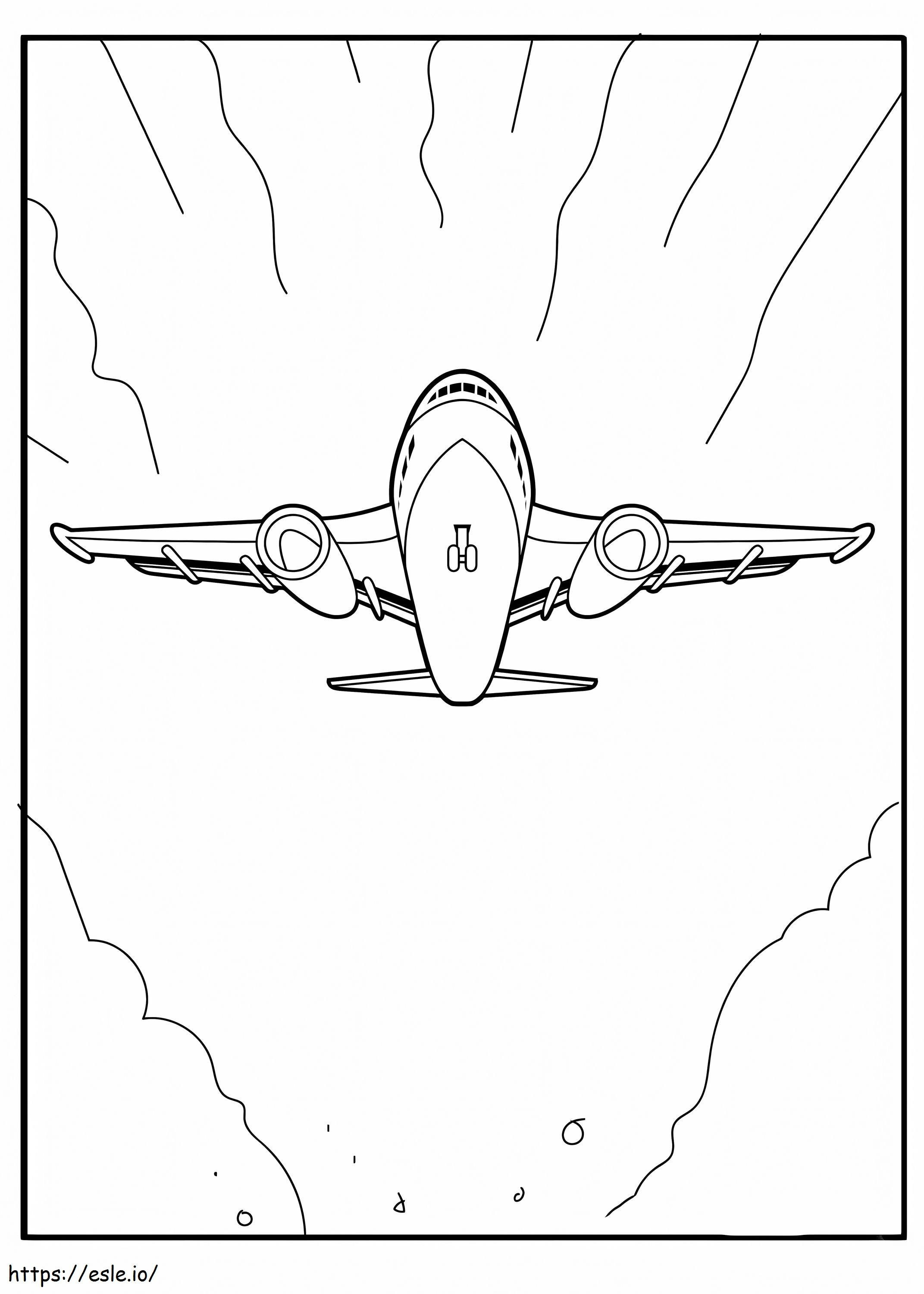 Perfect Planes coloring page