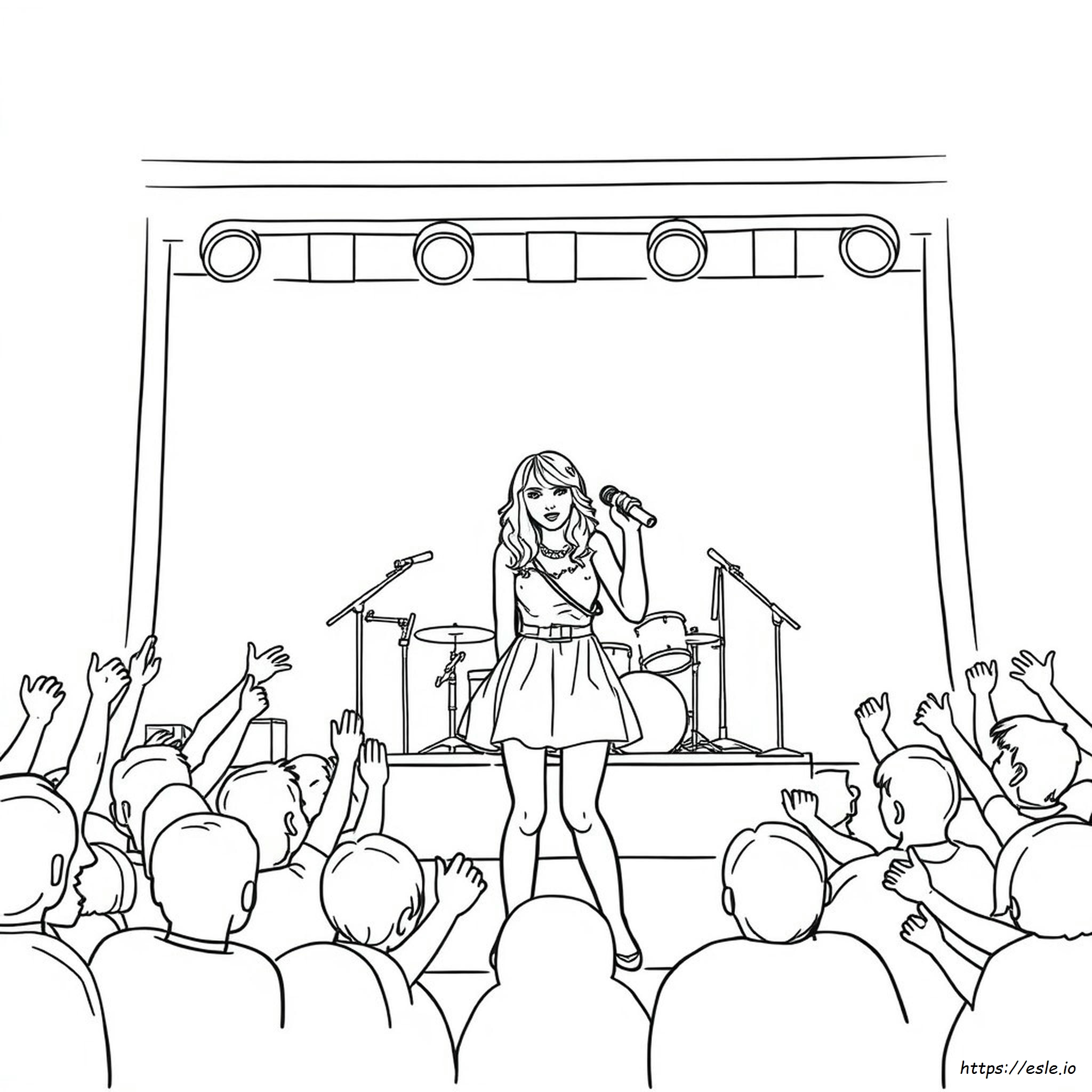 Taylor Swift Coloring Pages Free To Print