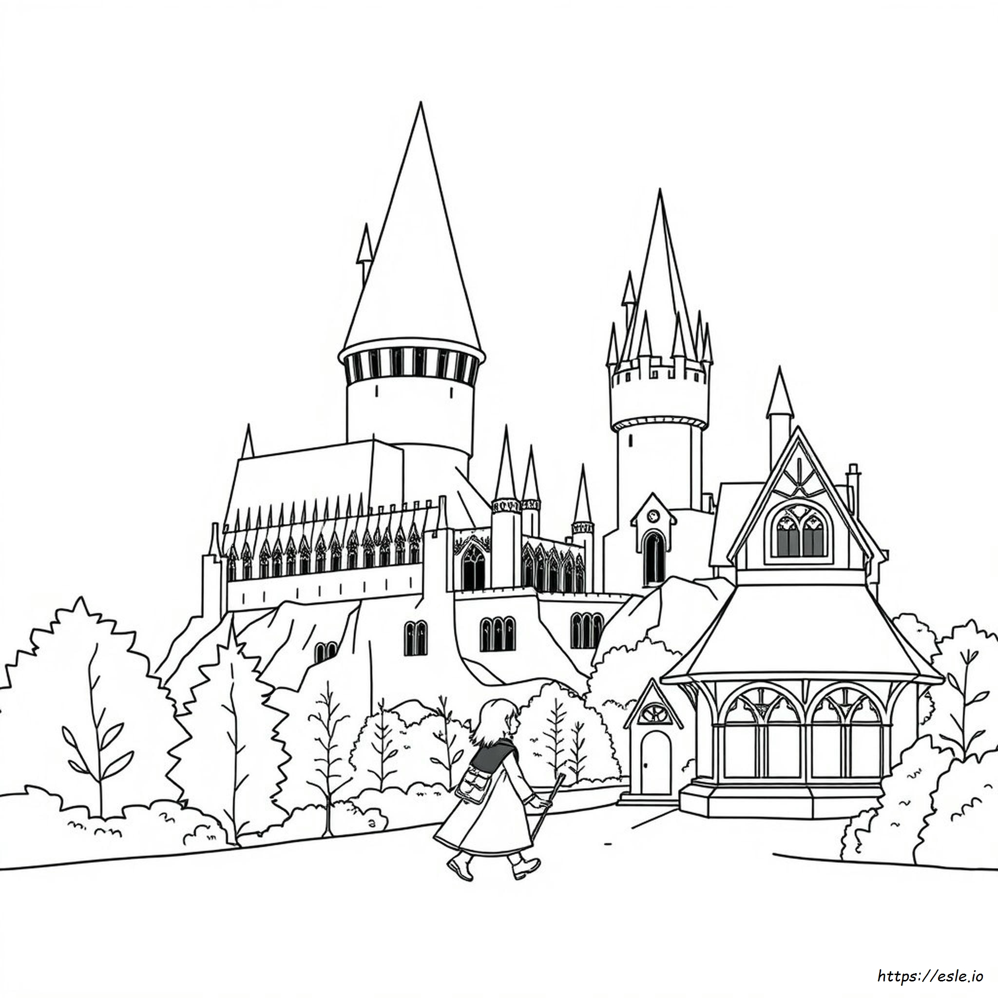 Hogwarts Ausmalbilder