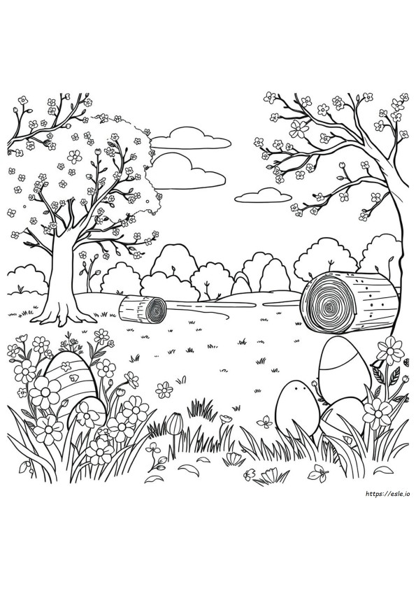 Coloriages Pâques