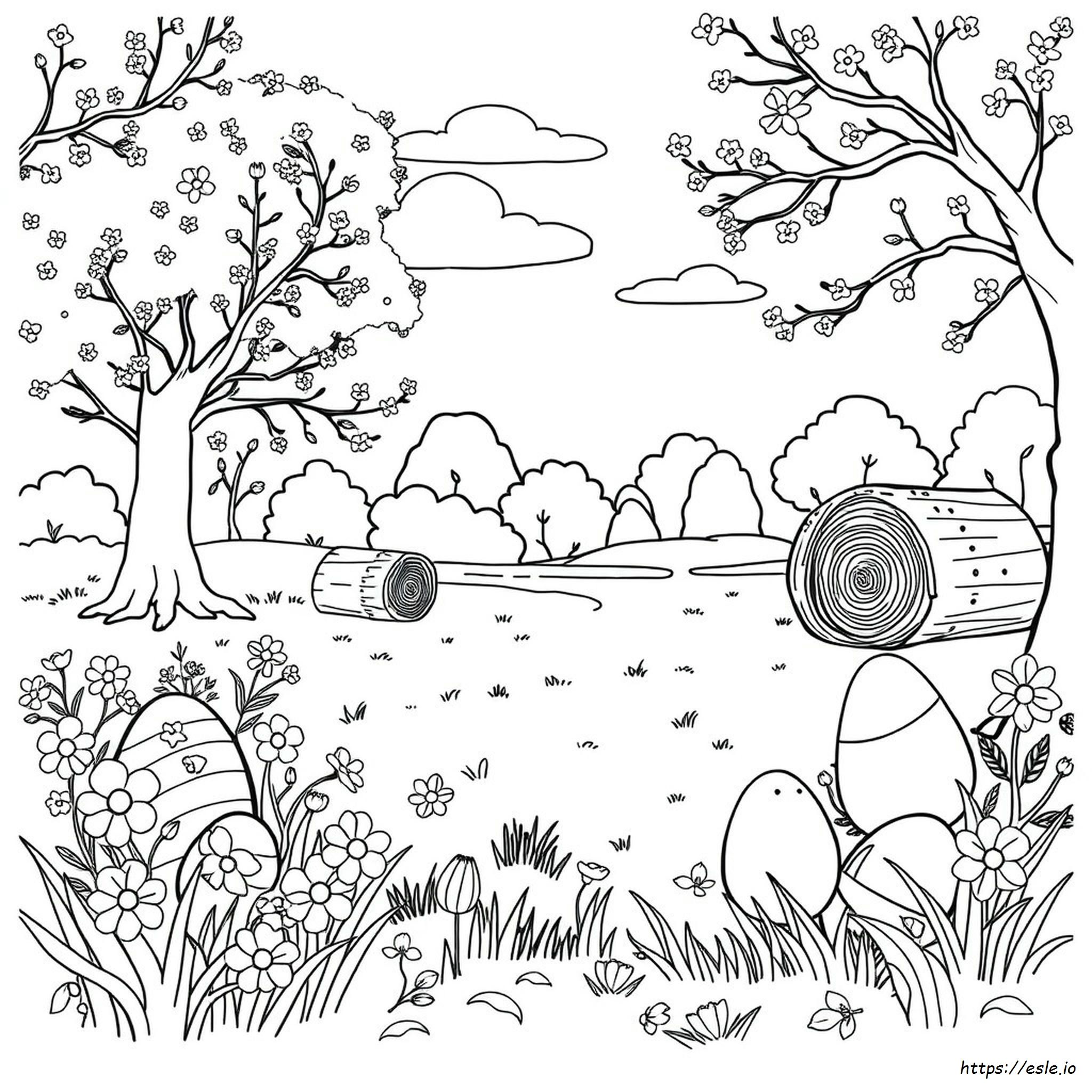 Disegni Di Pasqua Da Colorare
