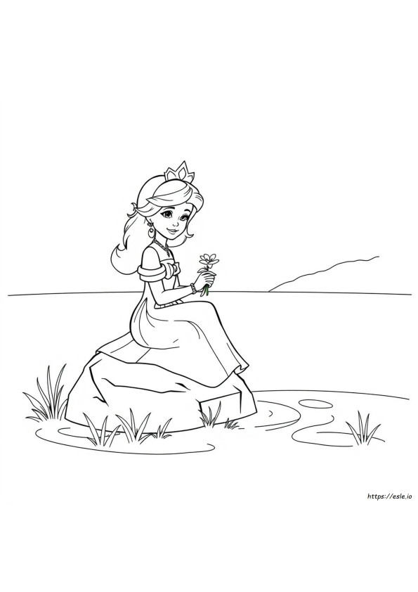 Coloring Pages Prenses Boyama