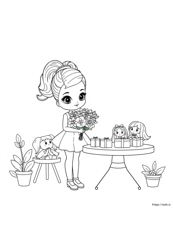 Omg Doll Coloring Pages To Print