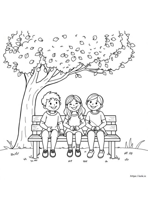 Friends Coloring