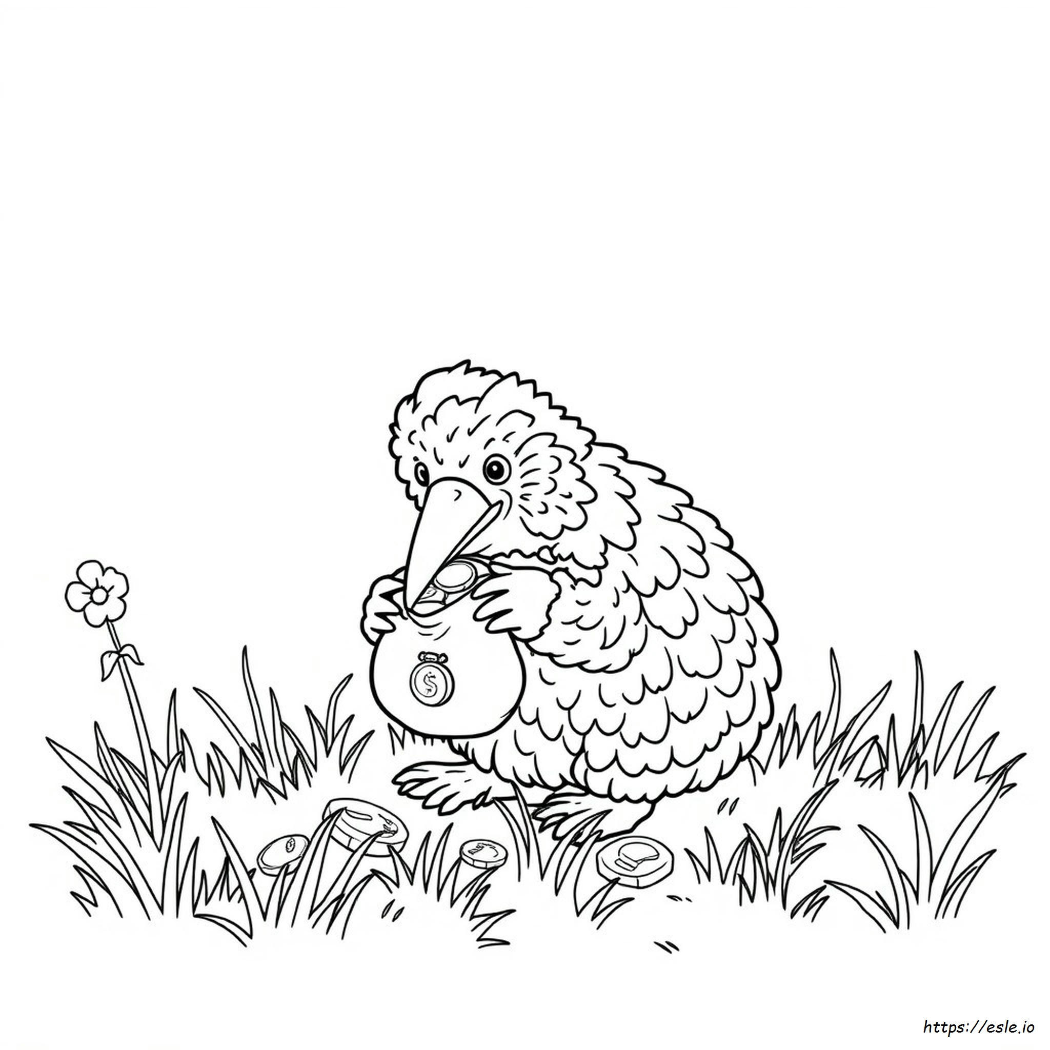 Niffler Colouring Pages