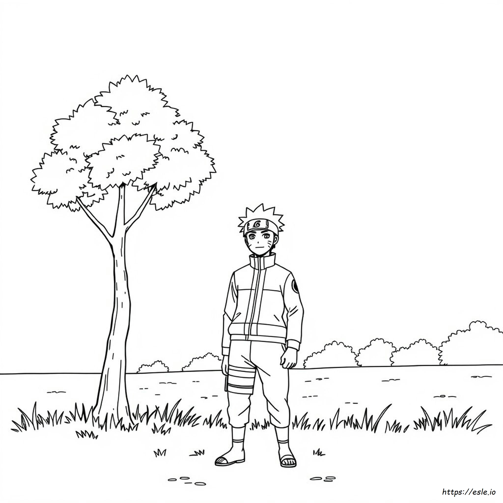 Naruto Coloring Pages Minato