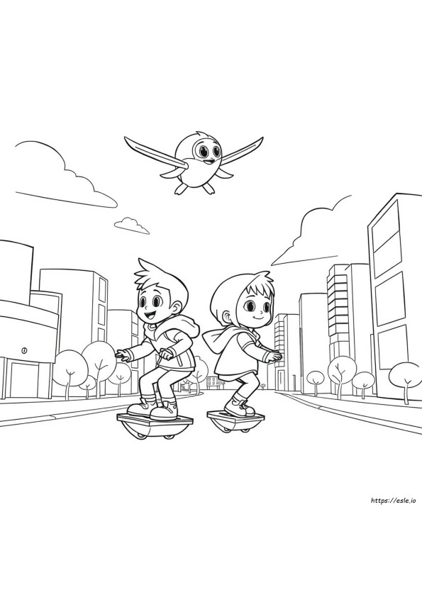 Boboiboy Beliung Disegni Da Colorare