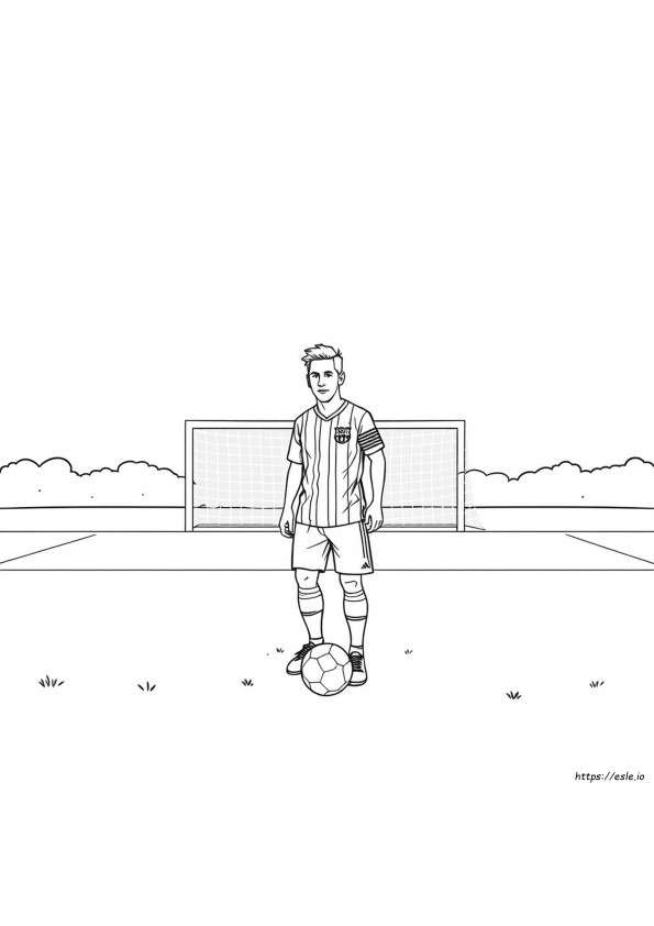 Messi Boyama Sayfası