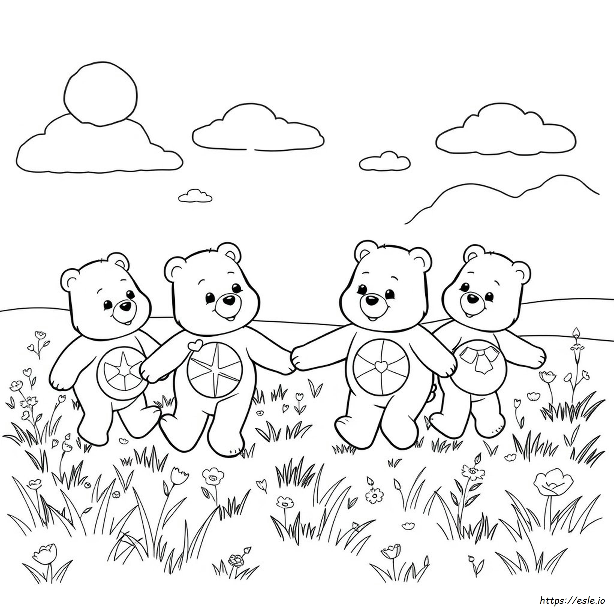 Care Bears Colouring Pages