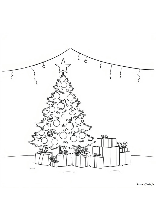Neujahrskarte Zum Ausmalen
