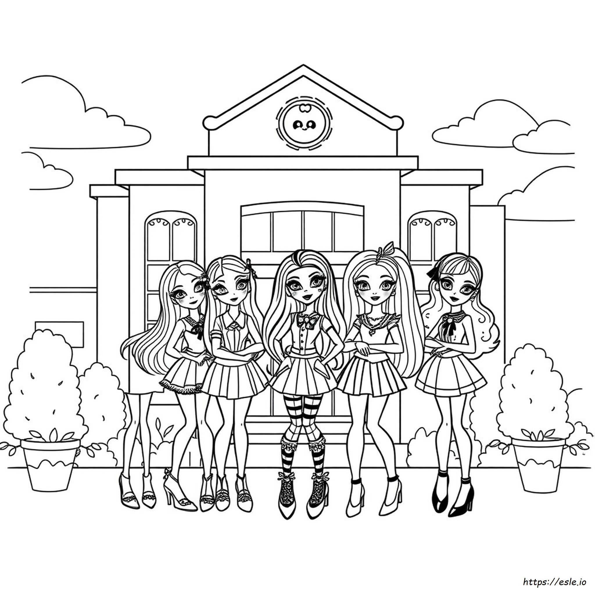 Disegni Da Colorare Di Monster High