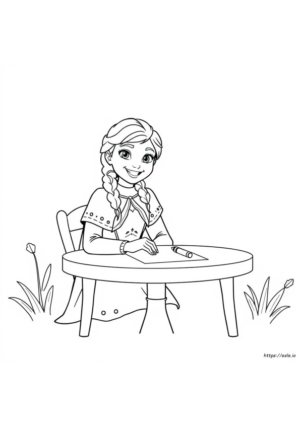 Anna Colouring