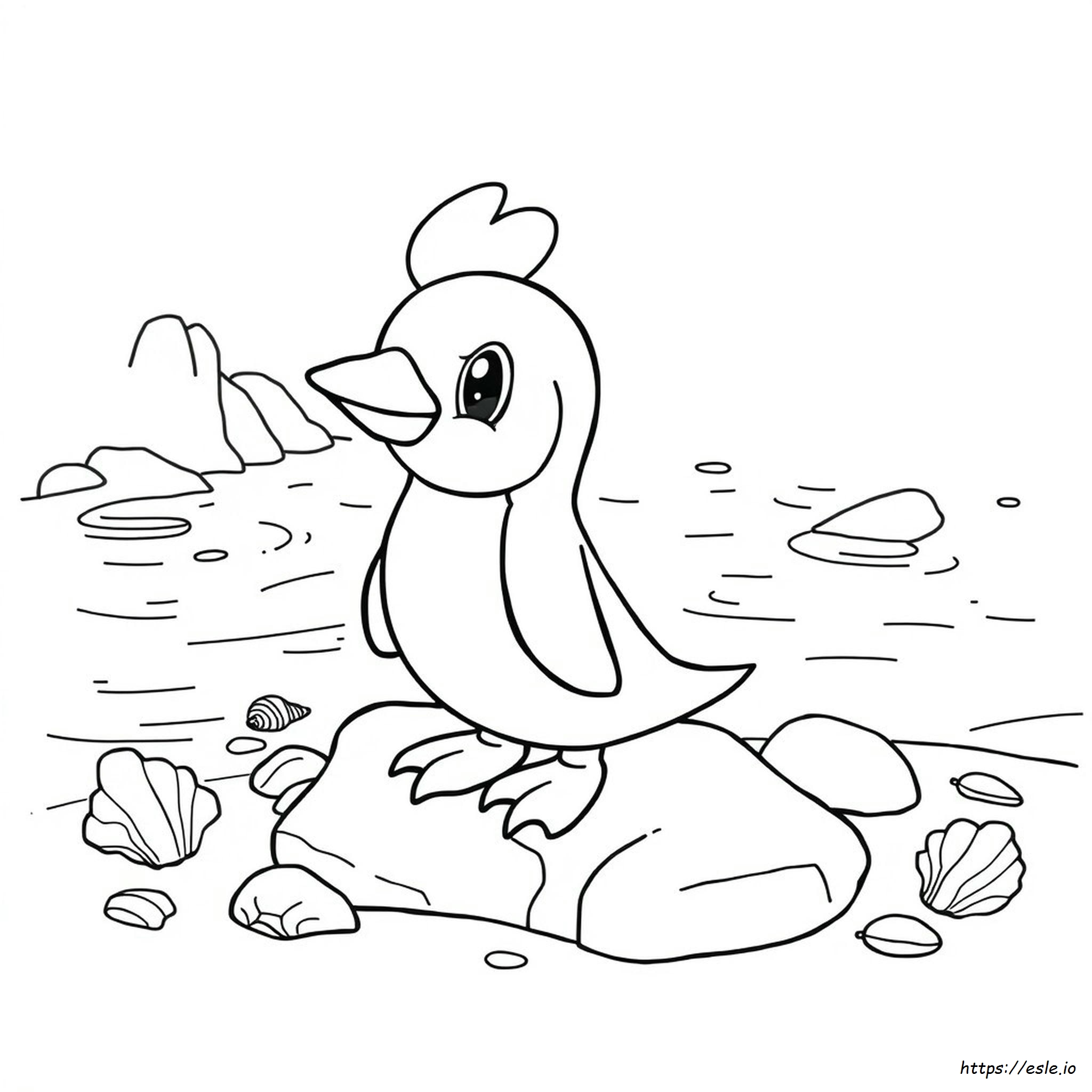 Piplup Coloring Page