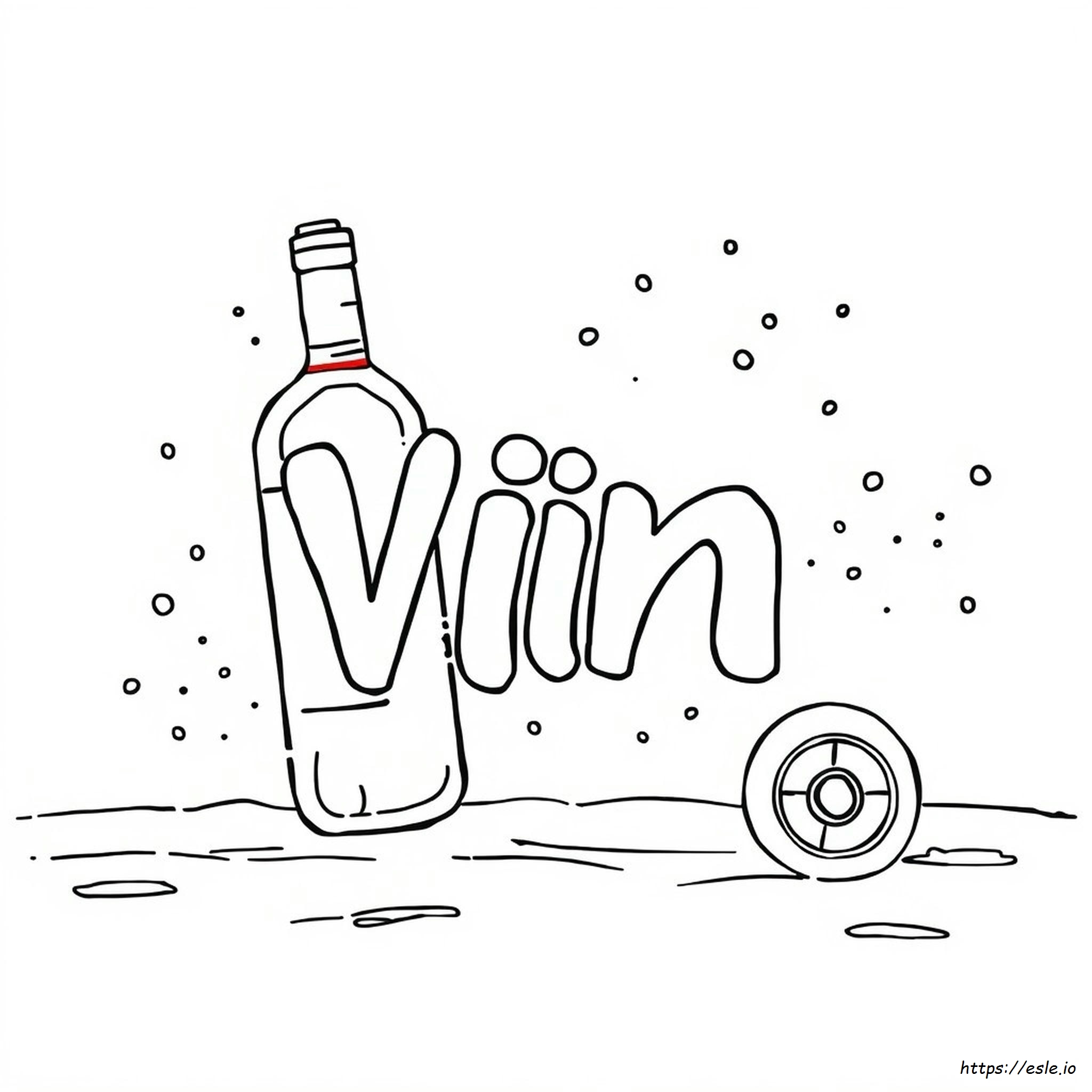 Pintar El Color En El Número Vin
