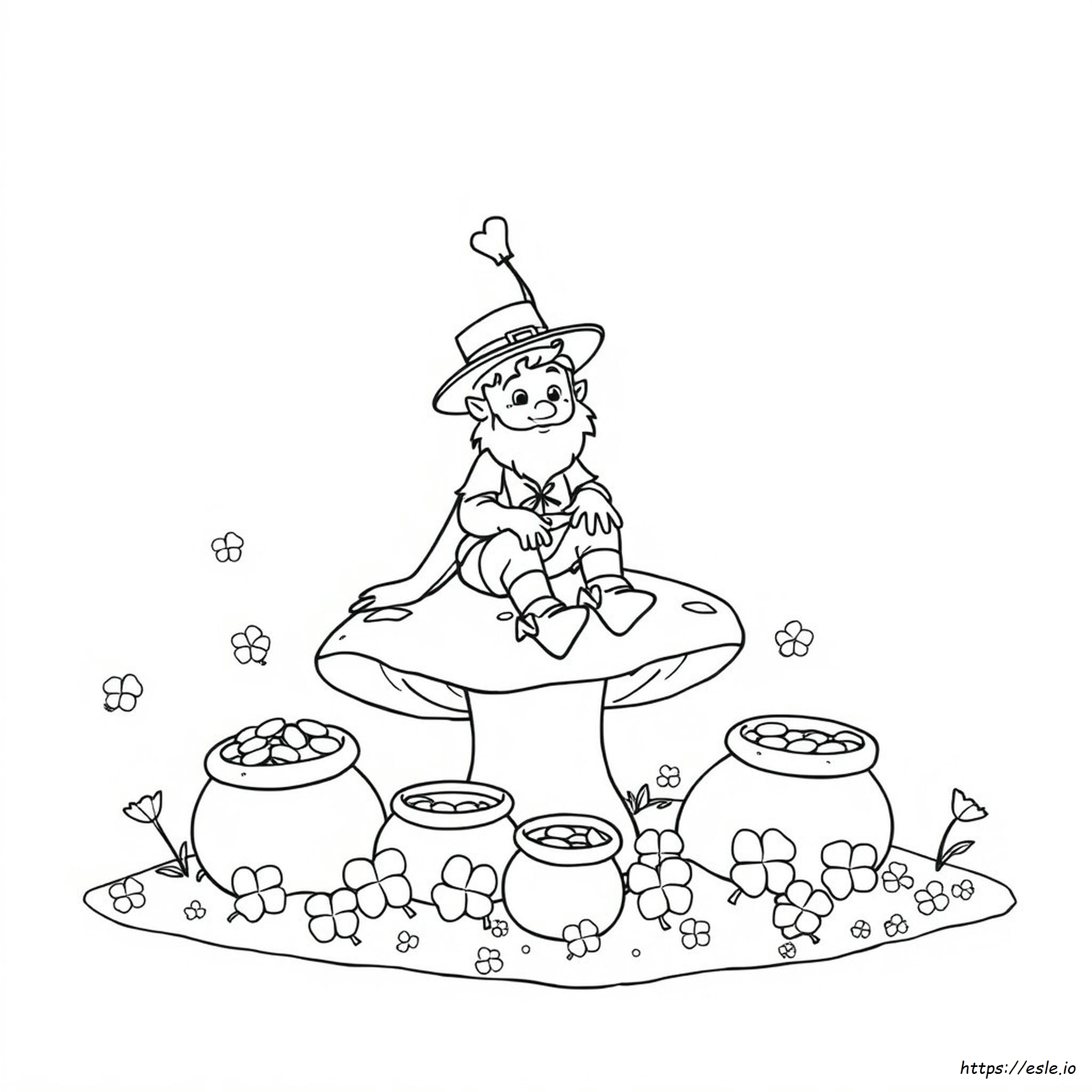 Duendes Para Colorear Para Niños