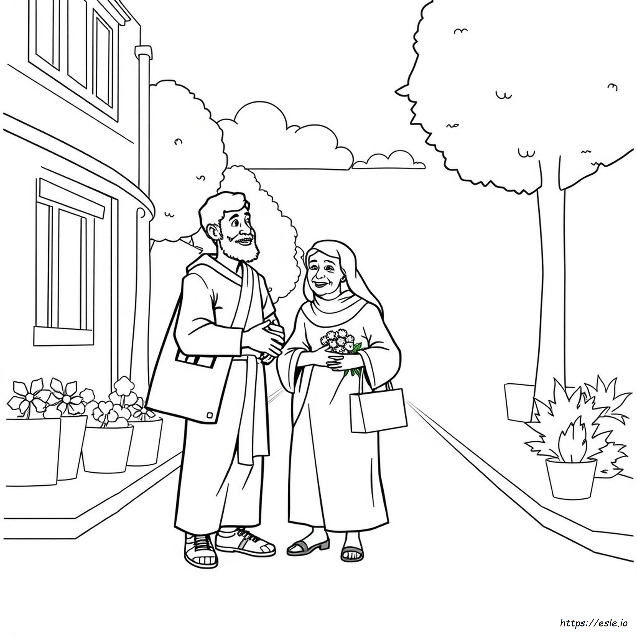 Good Samaritan Colouring