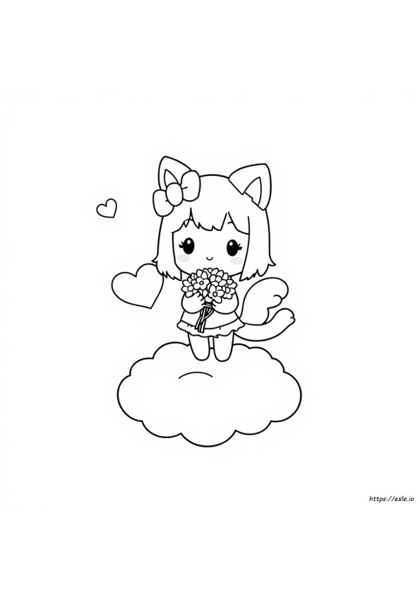 Páginas Para Colorear De Kuromi Sanrio Para Imprimir