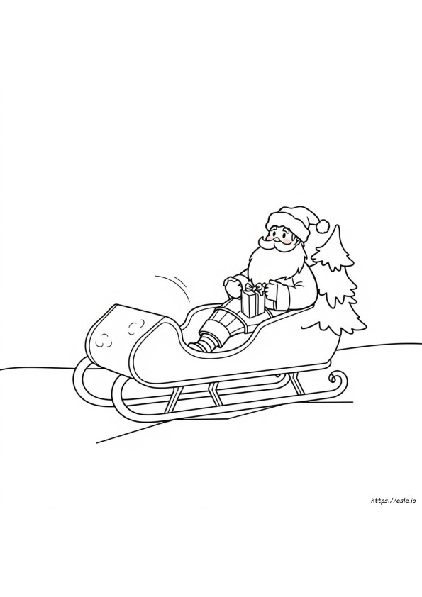 Coloriages Père Noël À Imprimer Pdf