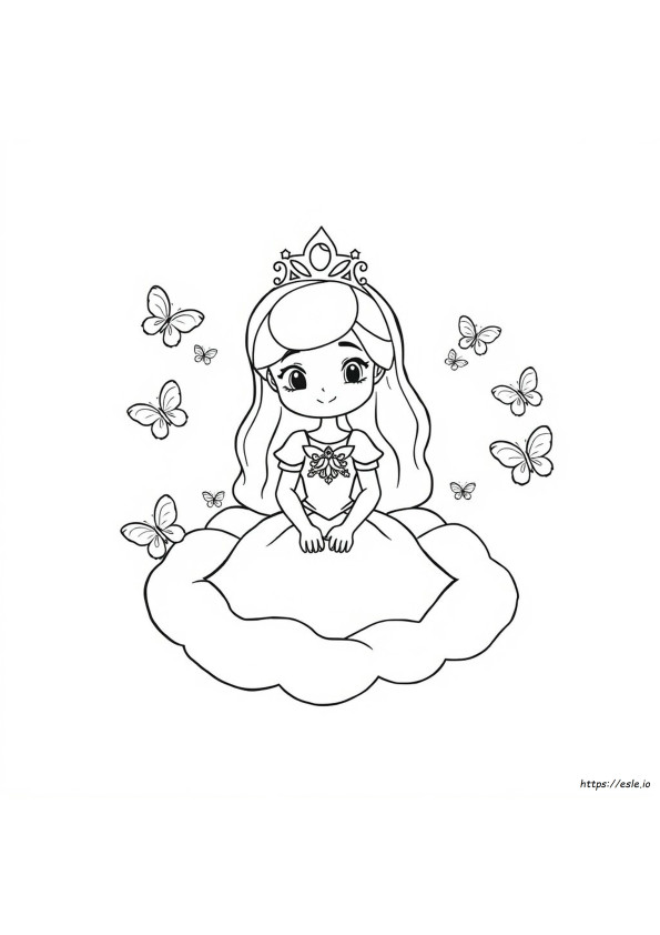 Tiara Coloring Sheet